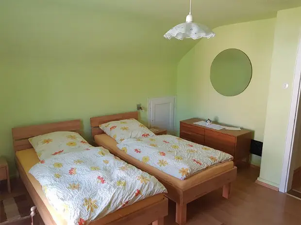 Schlafzimmer Ferienhaus Albstadt